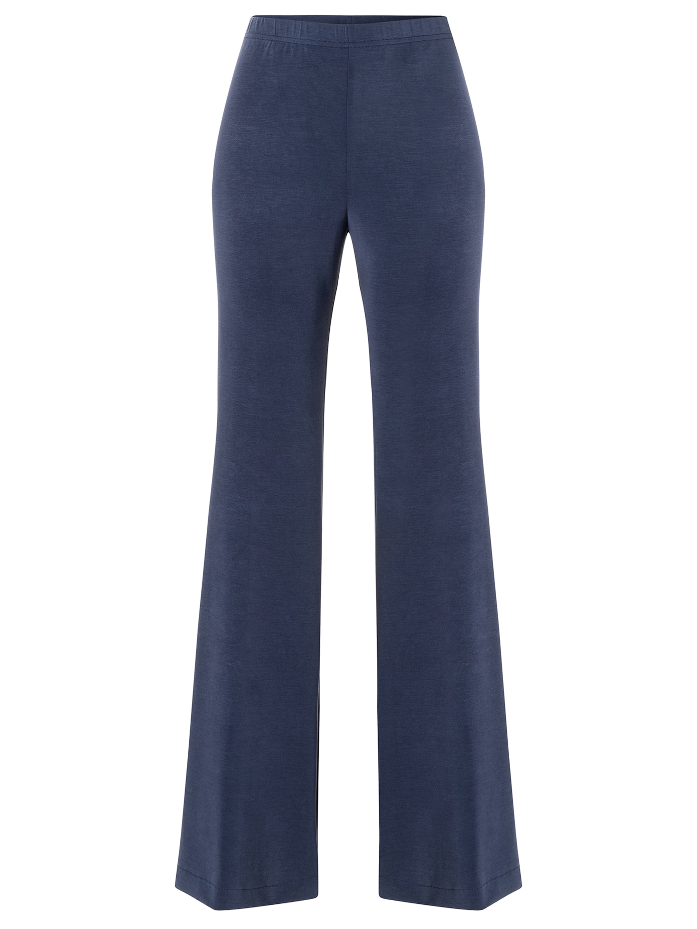 Ana Alcazar Wide Leg Hose ' Segusa ' in Blau: Vorderseite