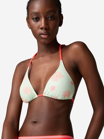 Bogner Fire + Ice Triangle Bikini Top 'Gaby' in Green