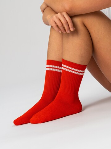 Copenhagen Bamboo Sokken in Rood