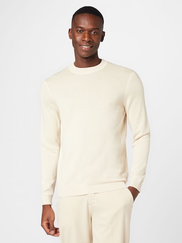 Pull-over Marc O'Polo en blanc : devant