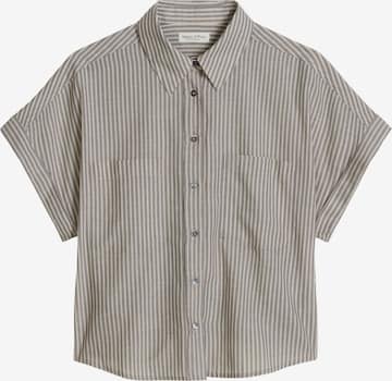 Chemisier Marc O'Polo en gris : devant