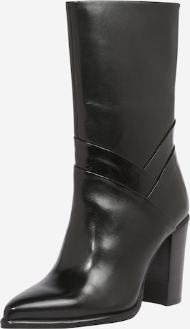 Bottines 'Next-Americana' BRONX en noir : devant