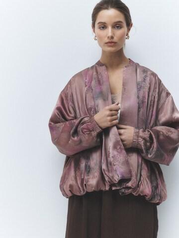 Next - Chaqueta de entretiempo en lila: frente