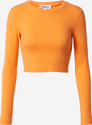 EDITED Shirt 'Oxana' in Oranje: voorkant