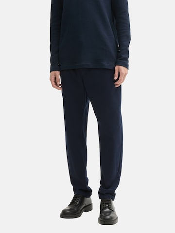 TOM TAILOR DENIM Loose fit Pants in Blue: front