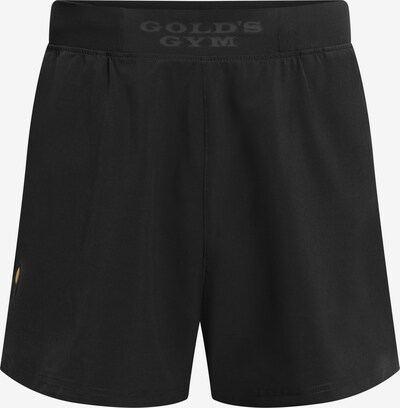 GOLD´S GYM APPAREL Pantalon de sport 'Mark' en jaune d'or / gris argenté / noir, Vue avec produit