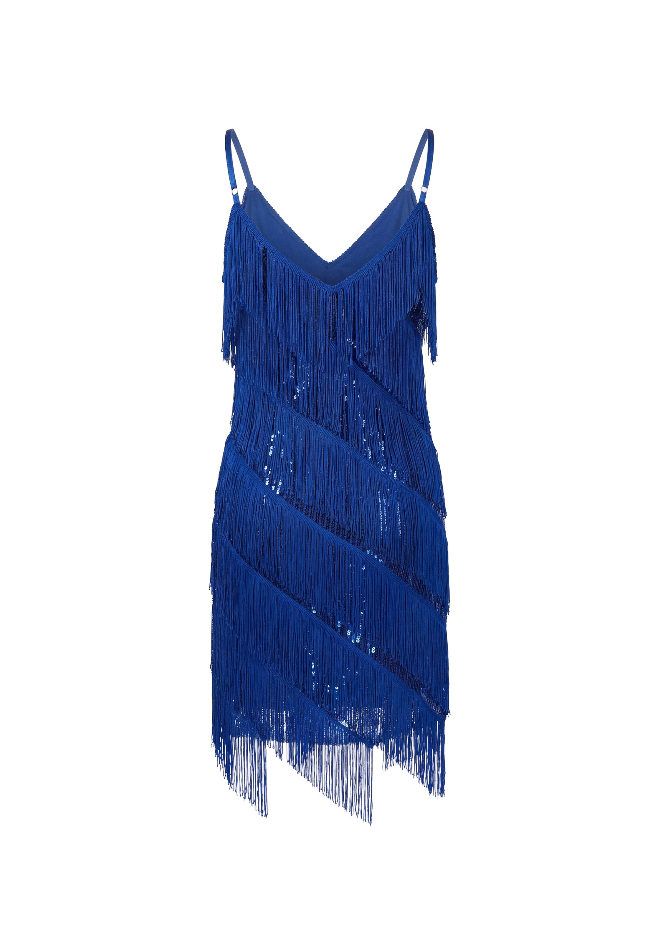 faina - Vestido de gala en azul