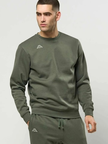 KAPPA regular Bukser ' Logo Caseri ' i grøn: forside