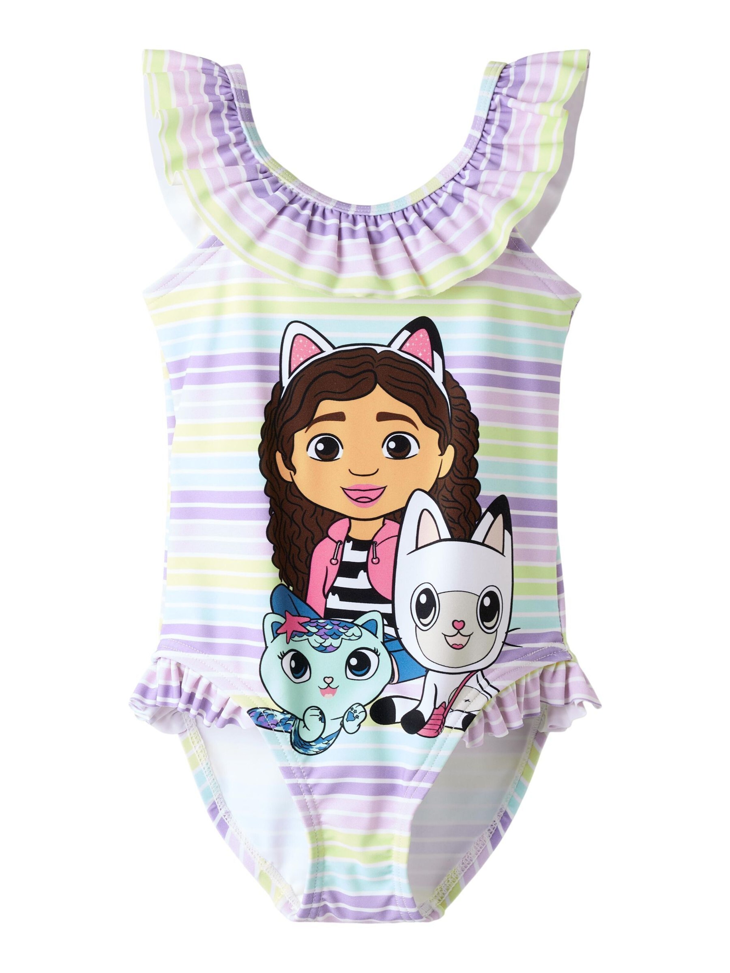 NAME IT Badpak ' Gabby's Dollhouse ' in Gemengde kleuren: voorkant