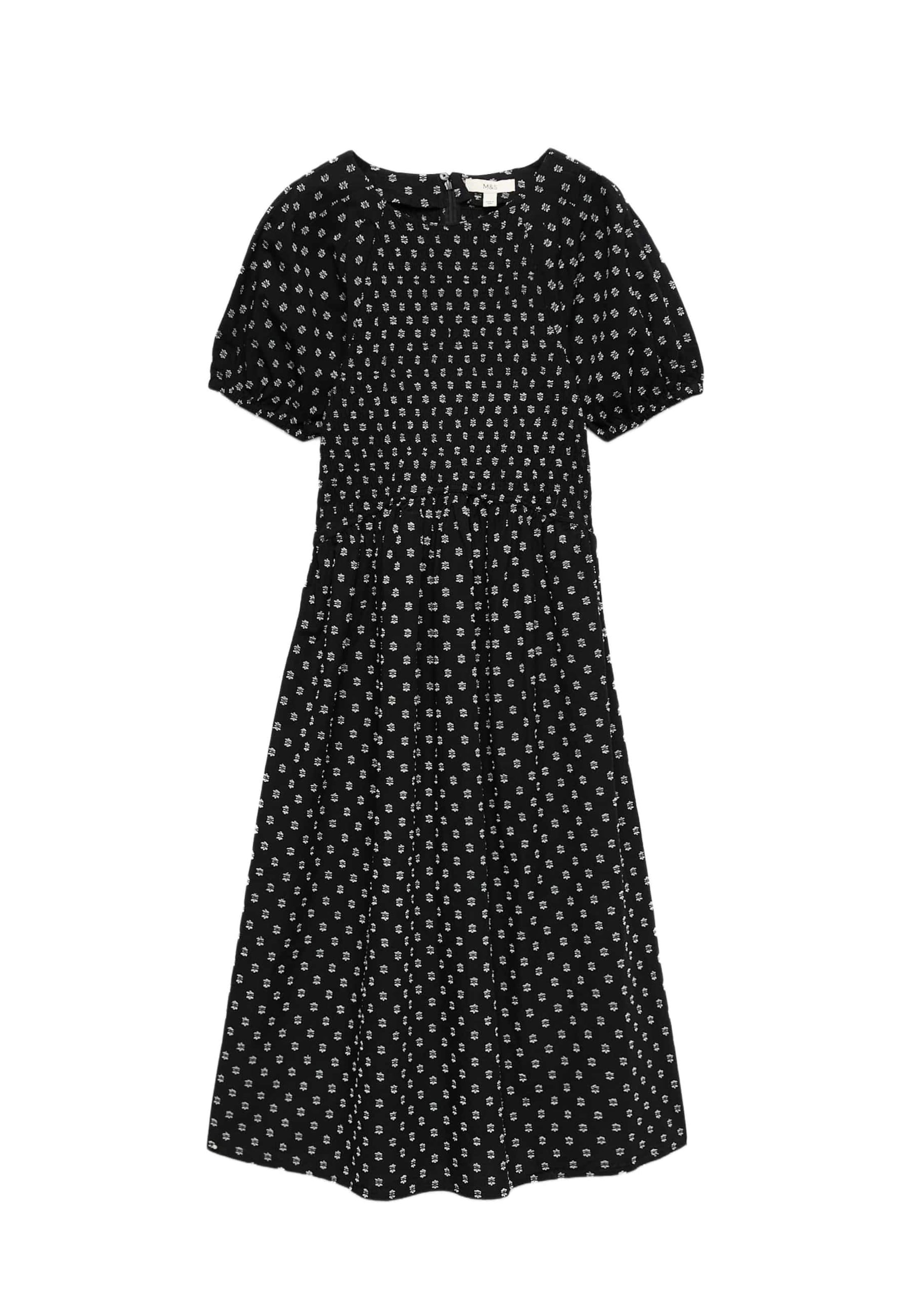 Marks & Spencer Robe en 40 en écru / noir, Vue avec produit