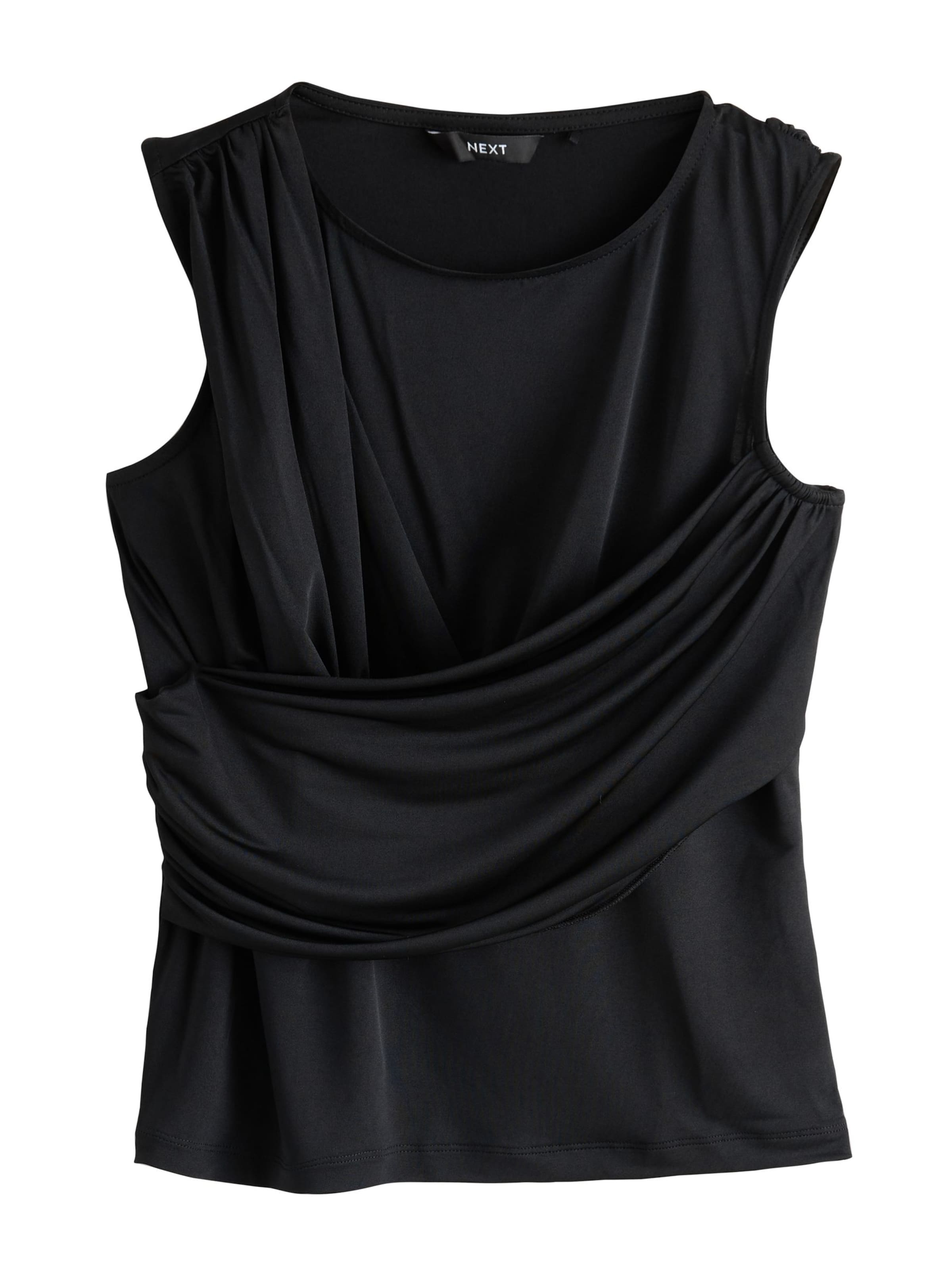 Next Μπλούζα σε μαύρο: μπροστά