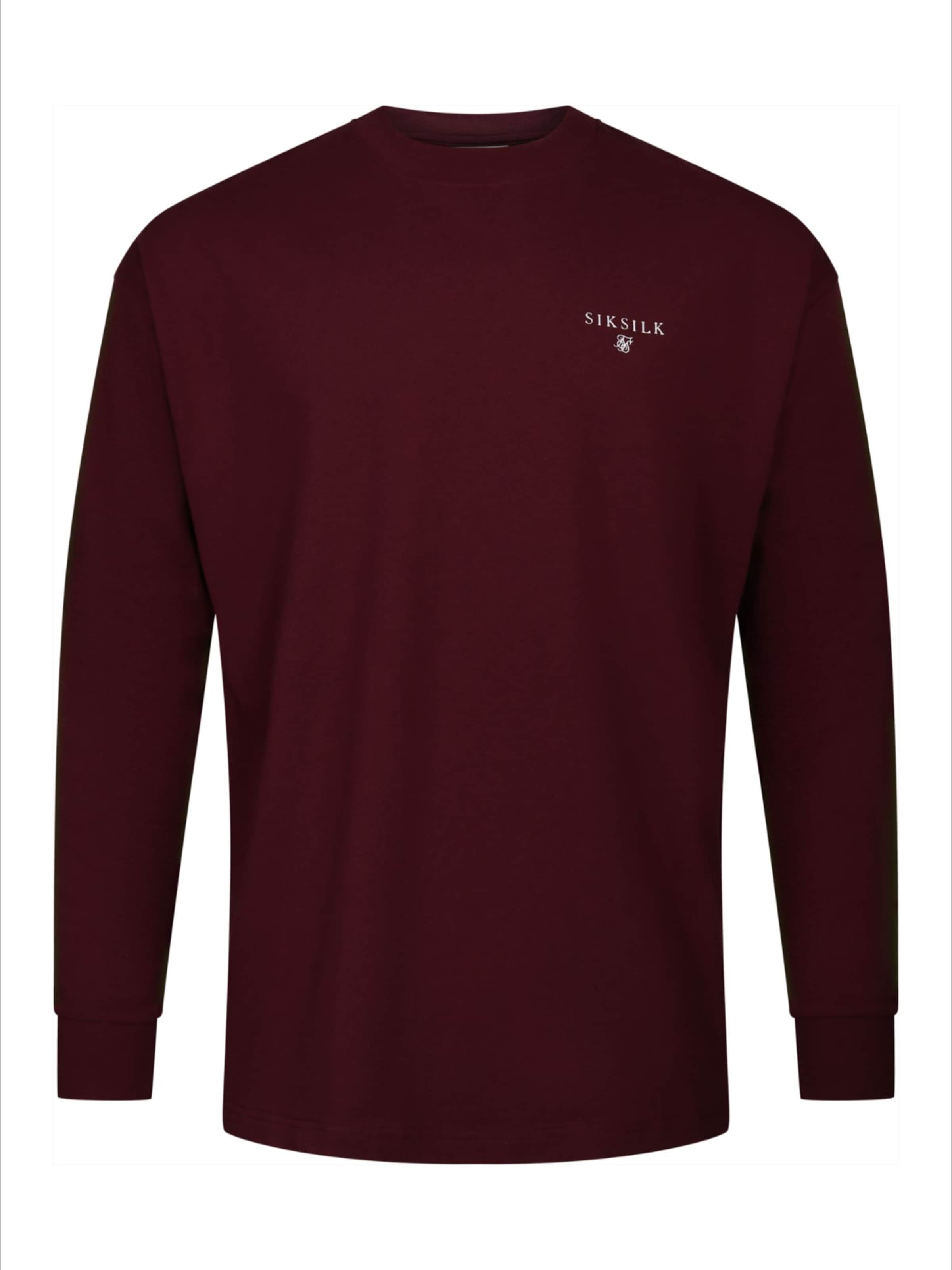 Maglietta di SikSilk in rosso: frontale