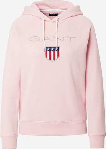 Sweat-shirt GANT en rose : devant