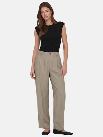 Barrel Pantaloni 'ONLRINIA LIFE HW BARRIEL PANTALONE' di ONLY in beige