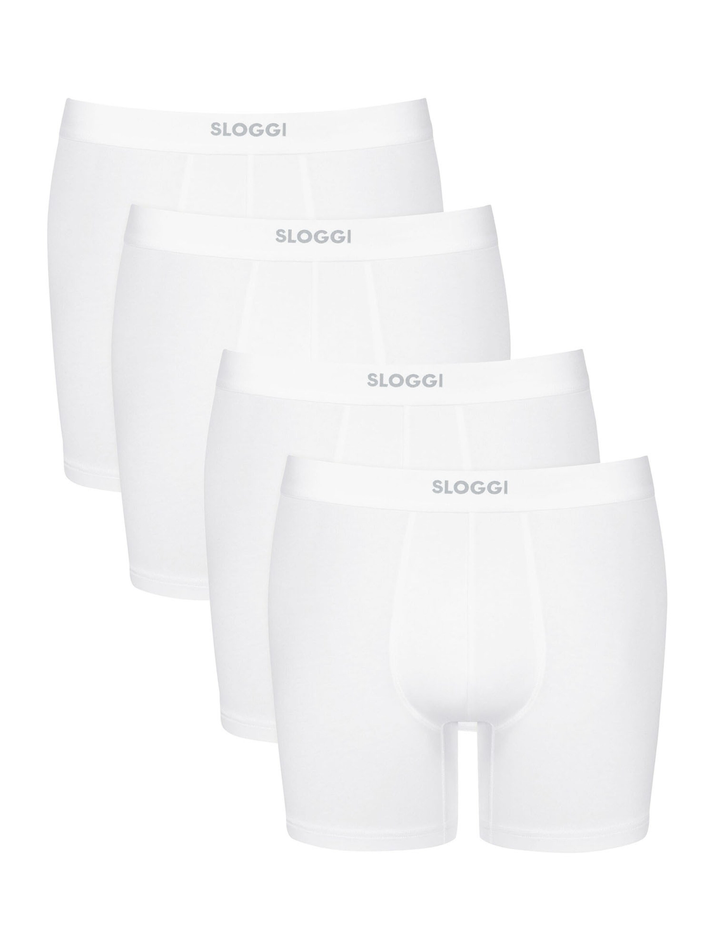 SLOGGI - Boxers 'EVER Ease' em branco: frente