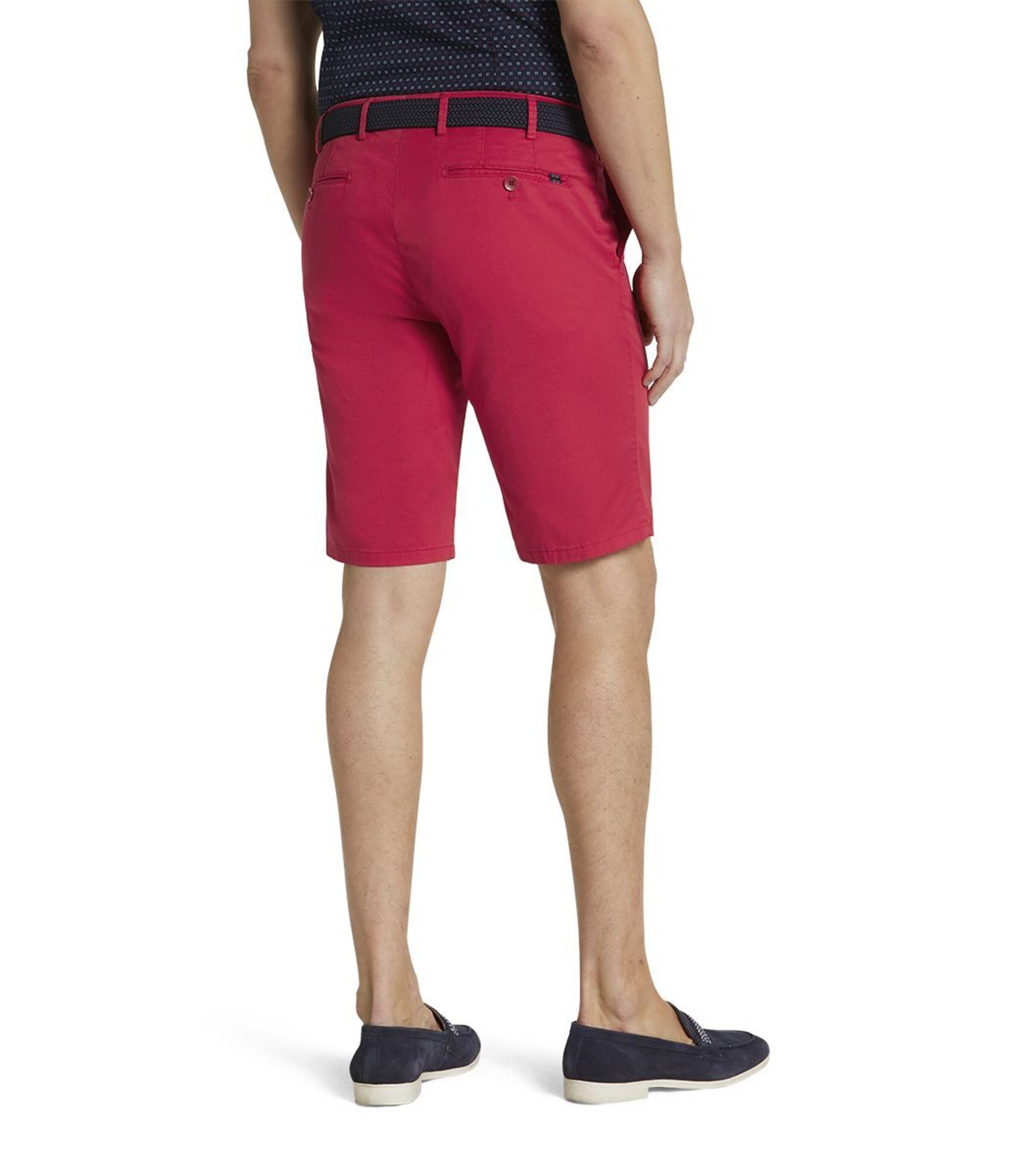 MEYER Regular Chino 'Palma' in Rood