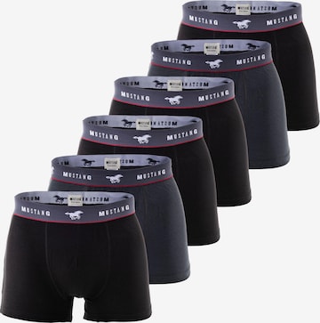 MUSTANG Boxer shorts in Grey: front