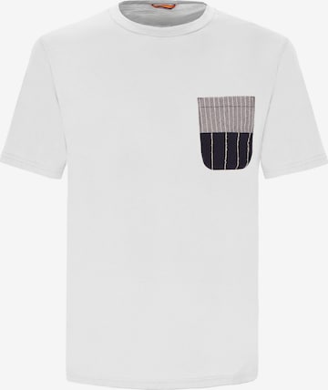 Distretto12 Shirt 'Gess Ramos' in Wit: voorkant