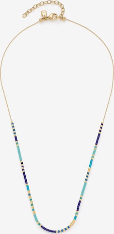LEONARDO Necklace in Blue: front