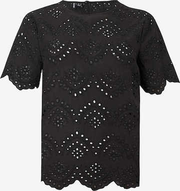 PIECES Bluse 'PCVILDE' in Schwarz: Vorderseite