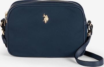 U.S. POLO ASSN. Crossbody Bag 'Houston' in Blue: front