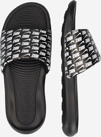 Nike Sportswear Mules 'VICTORI ONE SLIDE PRINT' in Black