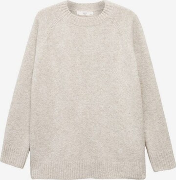 MANGO Sweater 'Camila' in Beige: front