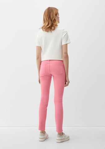 Coupe slim Jean s.Oliver en rose