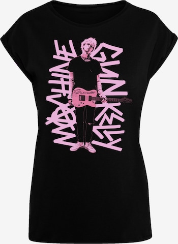 F4NT4STIC T-Shirt 'Machine Gun Kelly Full Body' in Schwarz: predná strana