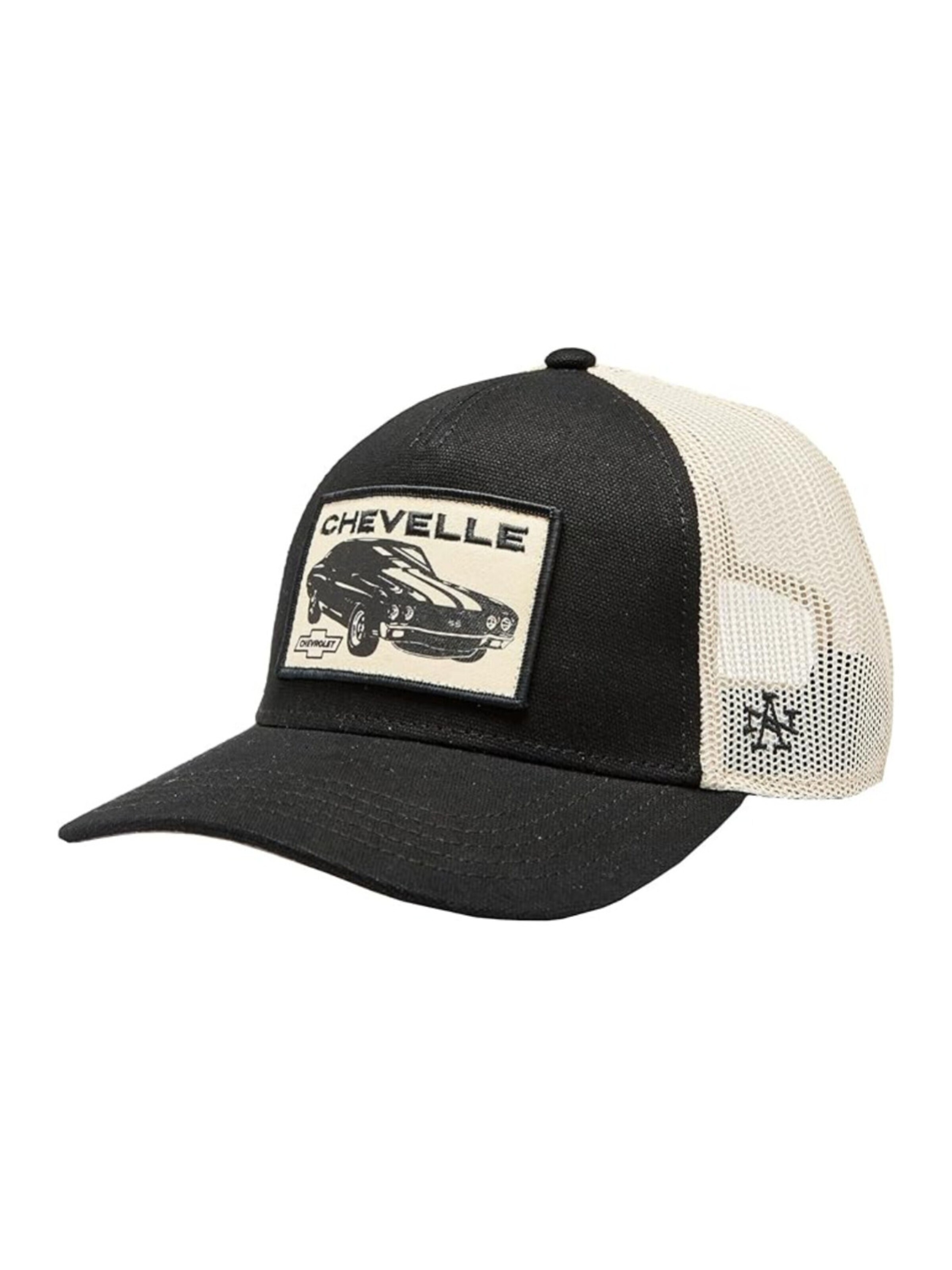 American Needle Cap in Black: front