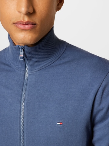 Vestes en maille TOMMY HILFIGER en bleu