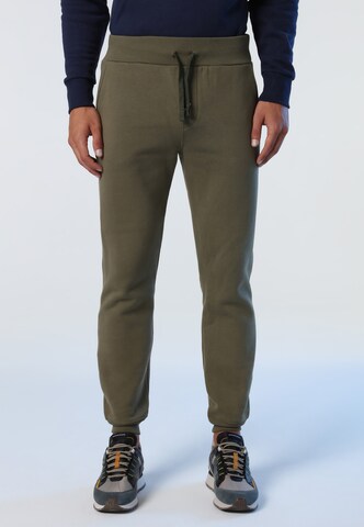 North Sails Regular Pants in Green: front