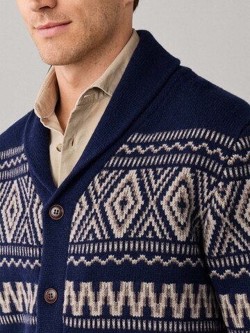 Hackett London Gebreid vest in Blauw