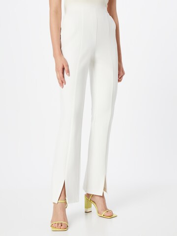 modström Flared Pants 'Tanny' in White: front