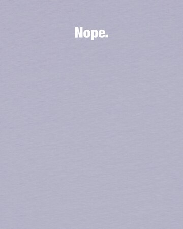 watabout.kids T-Shirt 'Nope' in Lila