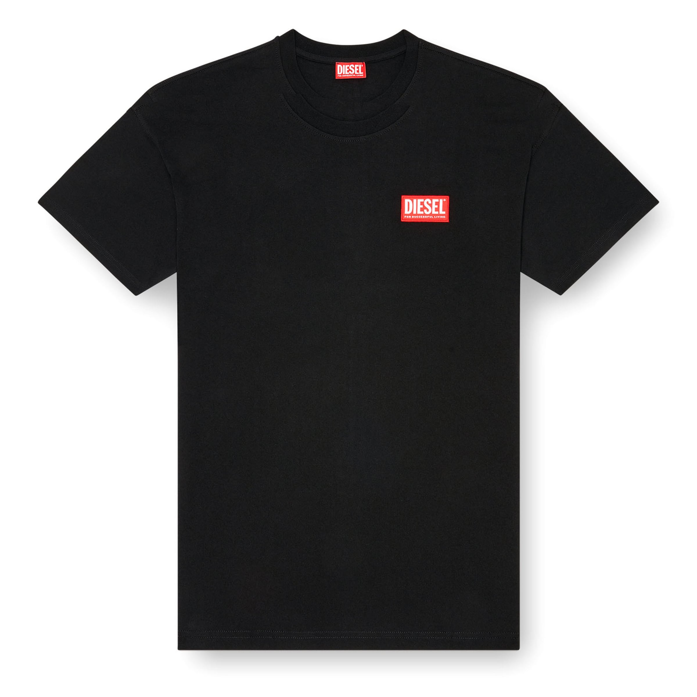 T-Shirt DIESEL en noir : devant