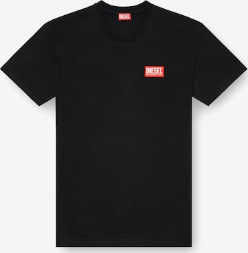 T-Shirt DIESEL en noir : devant