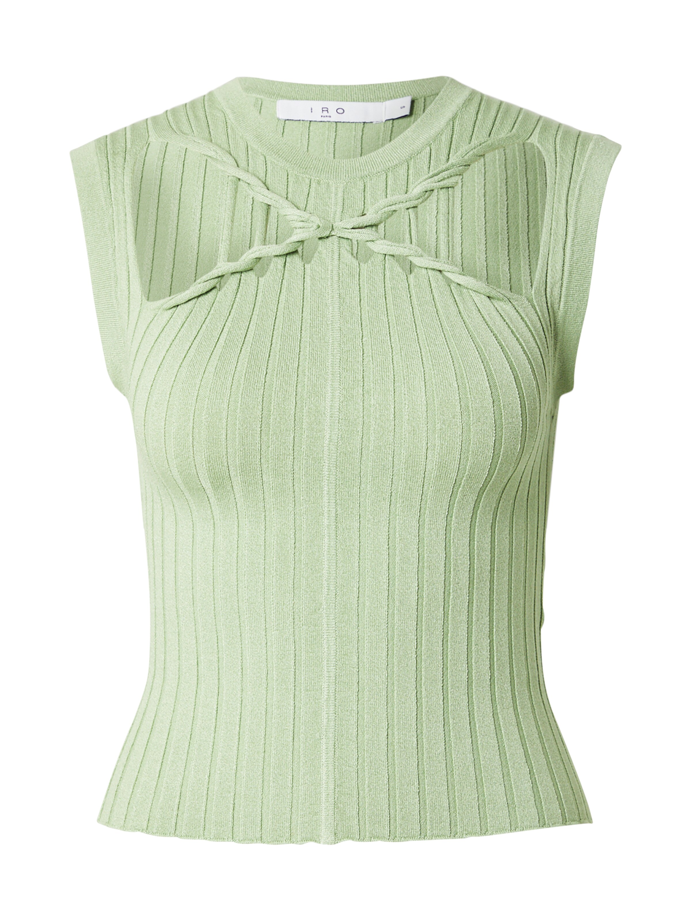 IRO Stricktop in Grün: Vorderseite