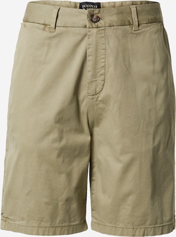 SCOTCH & SODA Chino Pants 'Stuart' in Green: front