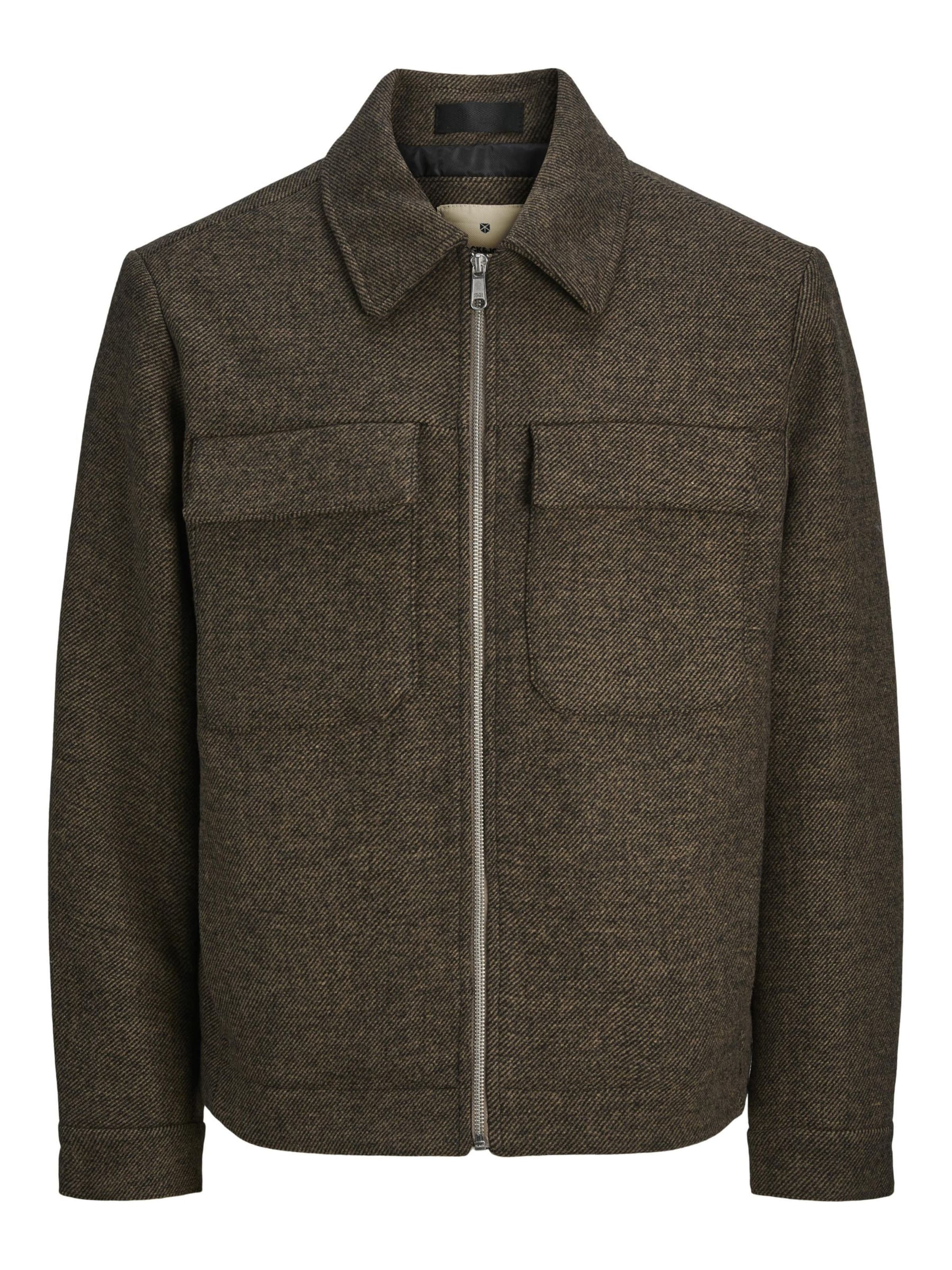 Giacca di mezza stagione di Jack & Jones Premium in marrone: frontale