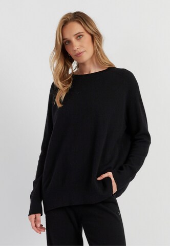 Pull-over 'Pure Cashmere' Chinti & Parker en noir : devant
