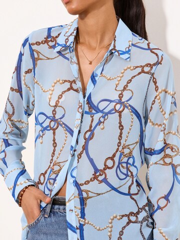 Lipsy Bluse in Blau