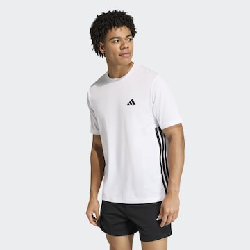 ADIDAS PERFORMANCE T-Shirt in Weiß: Vorderseite
