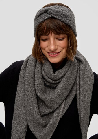 s.Oliver Hoofdband in Grijs: voorkant