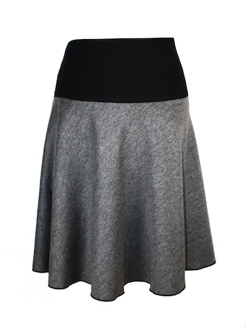 dunkle design Skirt 'Punta die Roma' in Grey