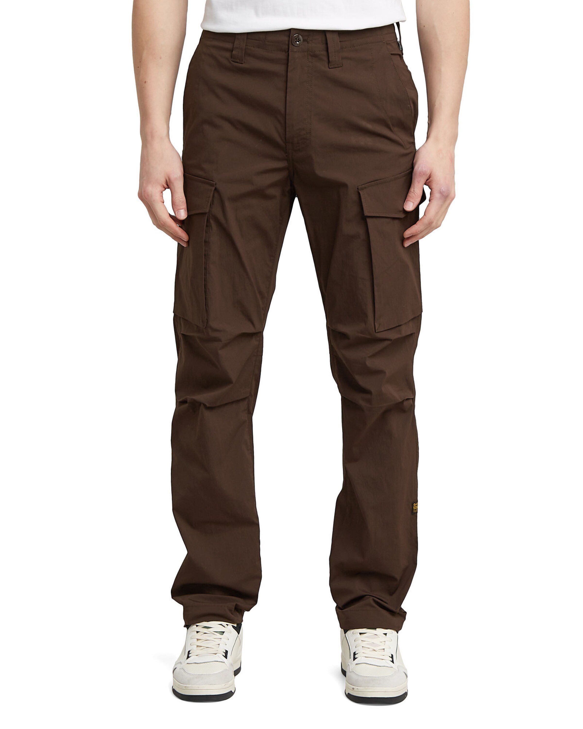 G-STAR Regular Cargo trousers in Brown: front