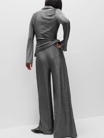 Marks & Spencer Wide leg Trousers in Grey