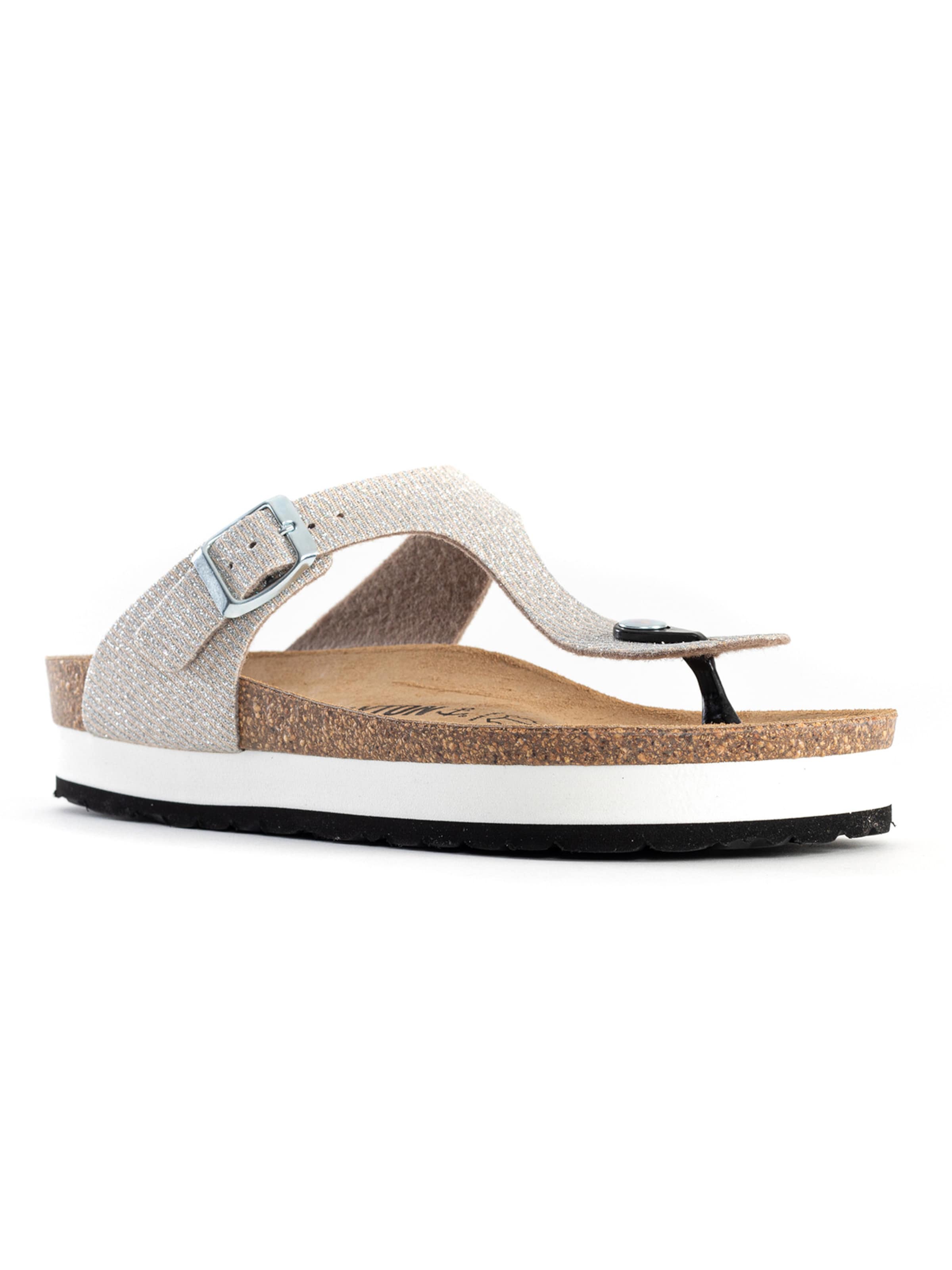 Bayton - Zapatos abiertos 'Asturias' en plata