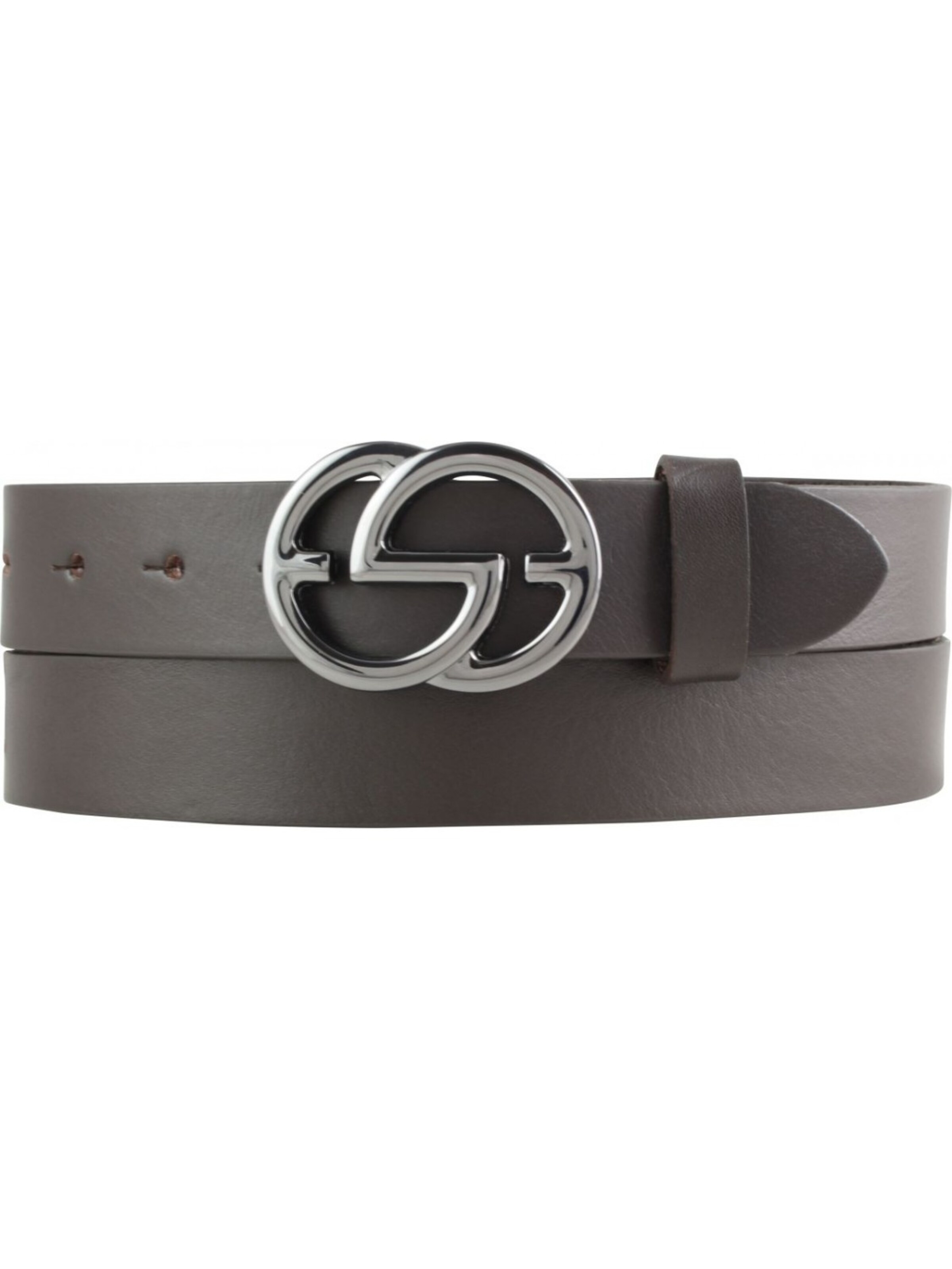 BELTINGER Belt 'Trevisoa' in Brown: front