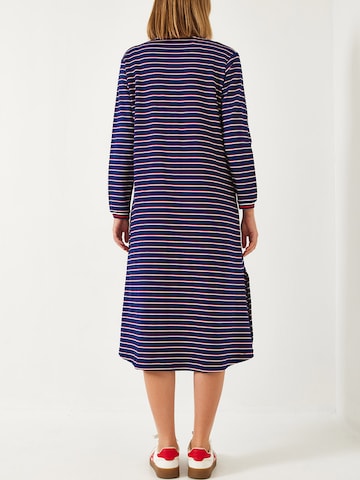 Bianco Lucci Šaty - Modrá